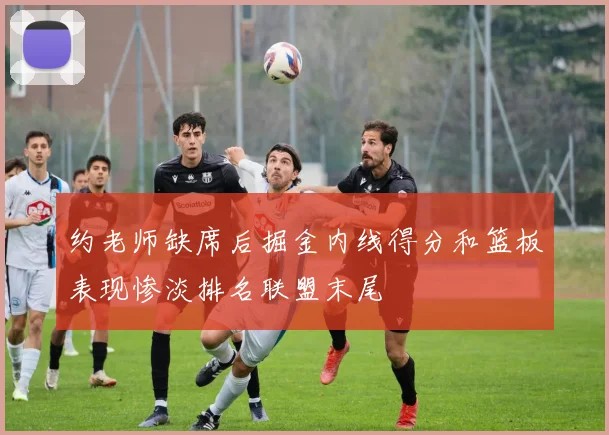 约老师缺席后掘金内线得分和篮板表现惨淡排名联盟末尾